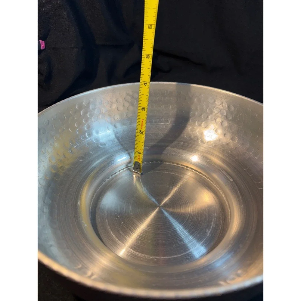 Vintage‎ Hammered Aluminum Serving Dish